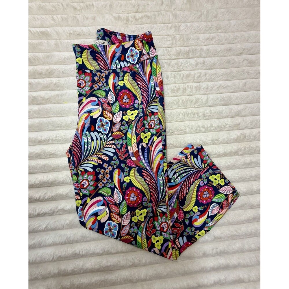The Pioneer Woman Women’s Multicolor Floral Print Pants Size S Regular